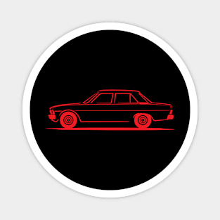 Peugeot 604 Red Magnet